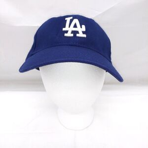 New Era Los Angeles LA Dodgers Game Hat Cap Adjustable Strap Royal Blue  MLB